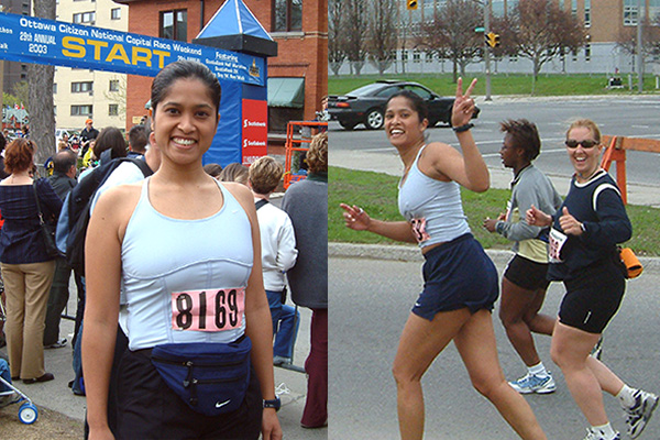 Lorraine Zander Ottawa Marathon Nike