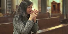 religious girl praying skank