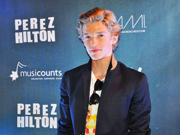 Perez Hilton MusiCounts Event: Cody Simpson