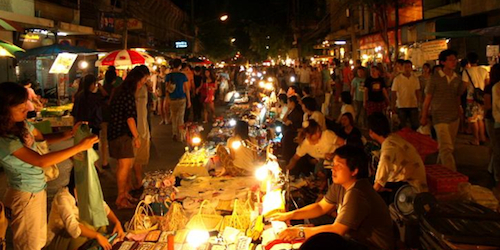 The Night Market in Chiang Mai