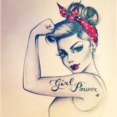 girl power tat