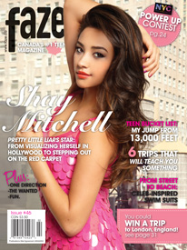 Shay Mitchell Magazine Cover Flare