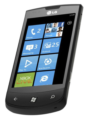 LG Optimus 7 Windows Phone