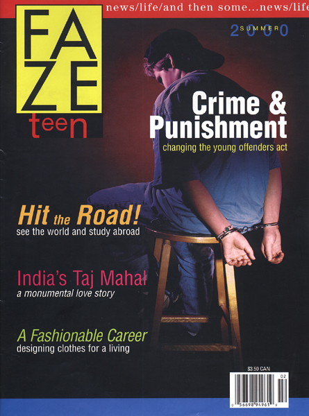 Faze Issue 2 Cover - Summer - Crime - Freya Kangas