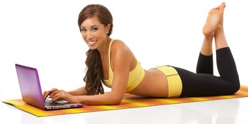 Asian fitness blogger