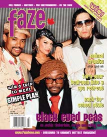 Issue 17 Black Eyed Peas cover