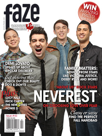 Neverest on cover of Faze Magazine