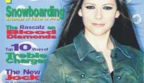 Avril Lavigne first cover ever, on Cover of Faze Magazine Issue 10