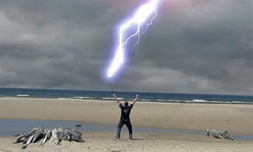 Strange Facts: Lightning Man